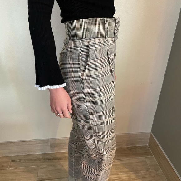 Black and white plaid Chino pants - Picture 5 of 6